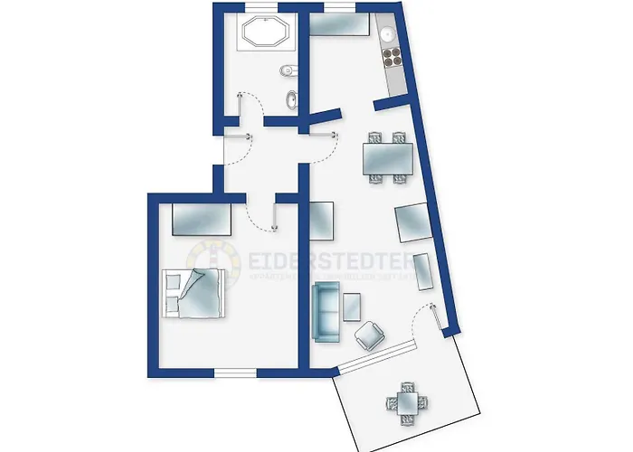 Apartamento 2 Nordseetraum 2 Id 059 Sankt Peter-Ording